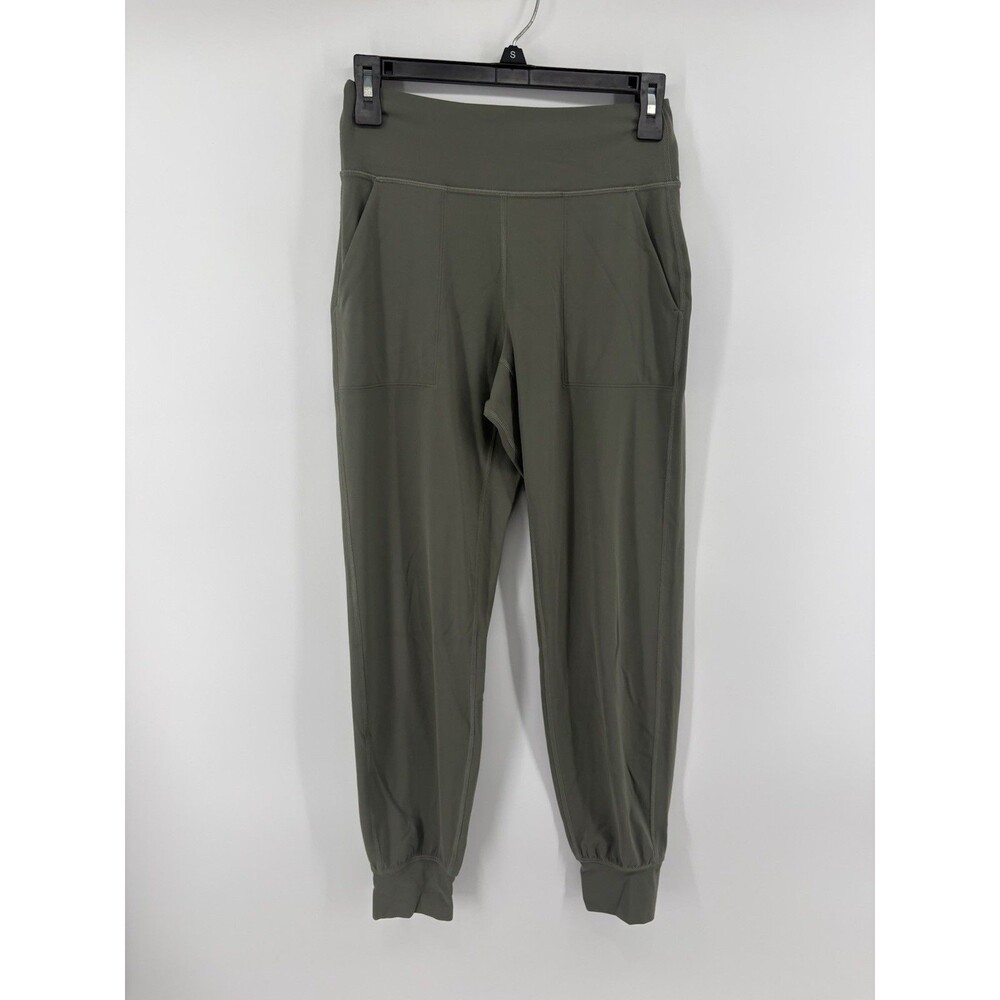 Lululemon Align High Rise Jogger Size 6 Fog Green Nulu Pants